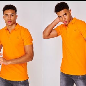 Ellesse Parioli men's orange size medium shirt